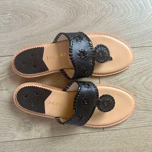 Jack Rogers Jacks Flat Sandal 🖤